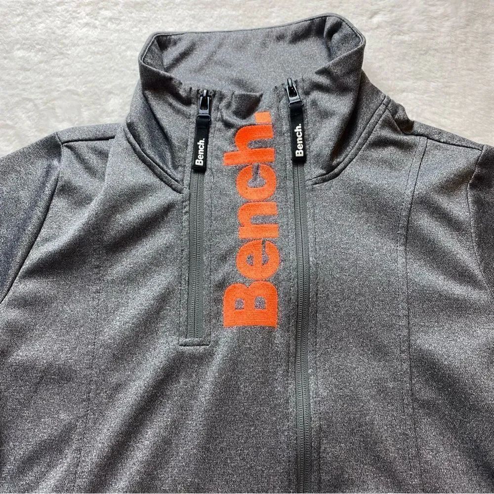 Bench Gray Front Zip Jacket Size Large - Picture 6 of 12
